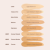 6b7c4f57-deba-4245-a7b2-0d8a105e8e47-1000x1000-okMM6w5qOypOE5gNWMUzReHA2ihn76cbBXJ6Dawx.png لوكا كريم أساس سكين فائق الخفة بلون الكاكاو دافئ متوسط داكن 08