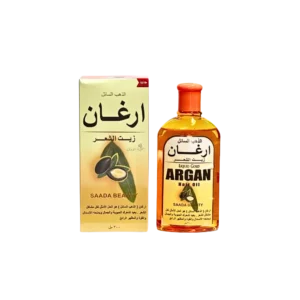 سعادة بيوتي زيت الشعر بأركان الذهب السائل لترطيب ونعومة خصلات الشعر - 300 مل