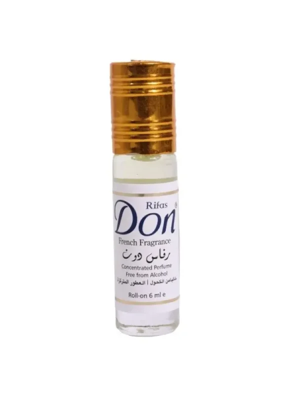 7ecd410d-440e-48de-a5d0-c52f03585eac-750x1000-8oVcvSX85Vt1QVaYm9Xx5EeevET6Key7ugngkIL5.webp عطر رفاس دون رول خالي من الكحول - 6مل