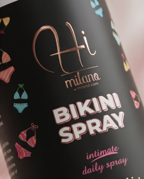 هاي ميلانو بخاخ ليل منعش للمنطقة الحميمة بالأقحوان الهندي - 150 مل - صورة 3