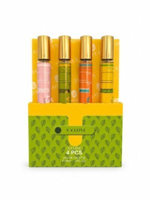 تشارمينق فريش معطر فيفي لوف شامل ومنعش للجسم والشعر - CHARMING - 4 قطع