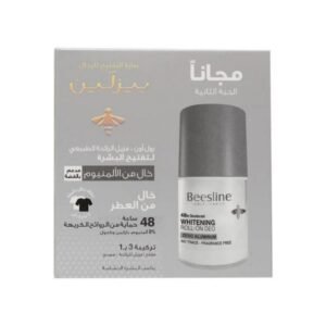 مزيل رائحة العرق رول اون معزز لنضارة البشرة خالٍ من الألمنيوم والعطور من بيزلين - عرض 1+1 (قطعتين × 50 مل)