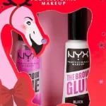ان واي اكس بروفشنال ذا برو غلو مجموعة جل مصفف للحواجب شفاف وأسود