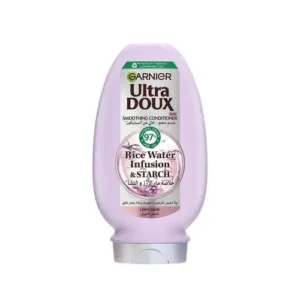 garnier-ultra-doux-silicone-free-conditioner-360ml بلسم غارنييه الترا دو المنعم والخالي من السيليكون للشعر الطويل - 360 مل