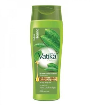 vatika-henna-2in1-shampoo-conditioner-400ml شامبو ومكيف 2 في 1 بخلاصة الحنة للمعان ونعومة الشعر من فاتيكا - 400 مل